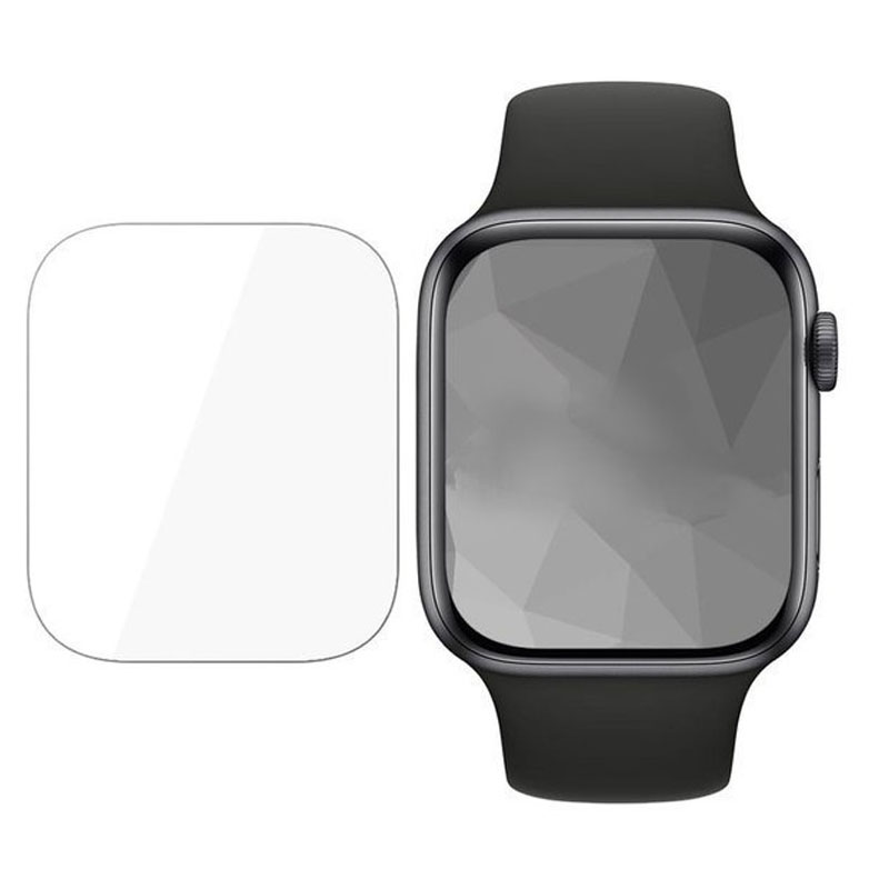 Чехол для Apple watch 44 мм из нержавеющей стали. 3mk Arc+ Screen Protector. Стекло для samsung watch