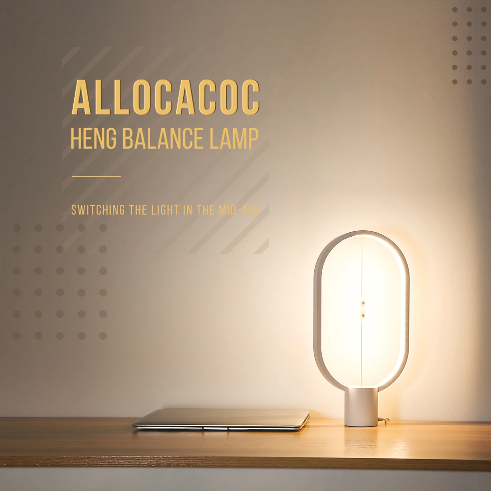 Φωτιστικό με διακόπτη από μαγνητες Allocacoc